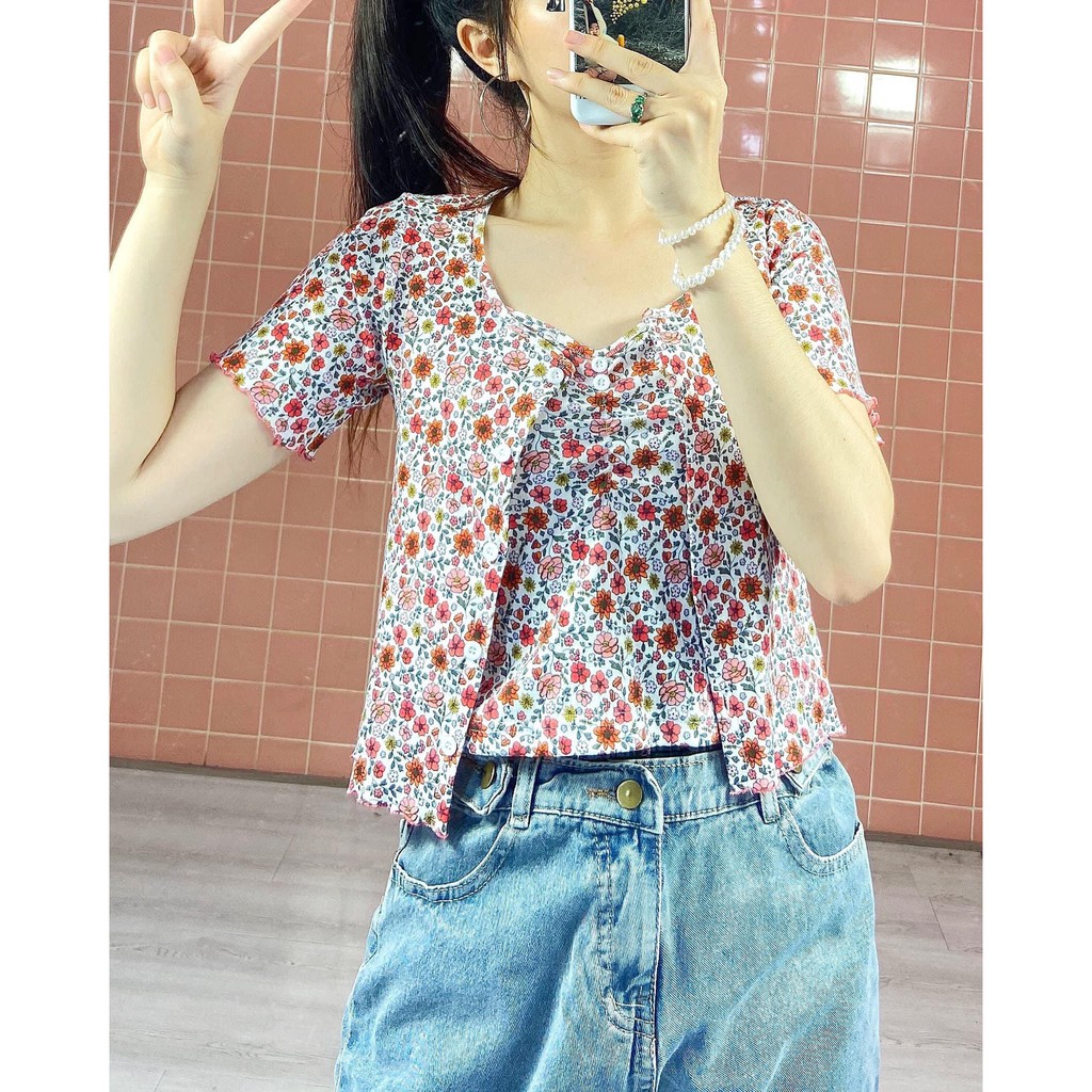 Áo Khoác Cardigan Tay Ngắn Cổ Chữ tròn Thời Trang Mùa Hè Cho Nữ