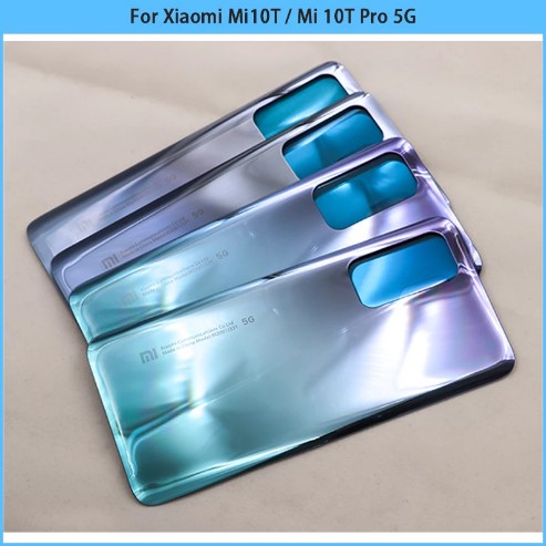 Nắp lưng Xiaomi Mi 10T / Mi 10T Pro 5G - Chất liệu kính , có quà tặng kèm