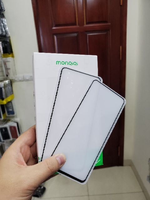 Cường lực Redmi K30 Pro / K30 / K40 / K40 Pro / K40 Gaming / K50 / K50 Gaming hiệu Monqiqi Full màn viền mỏng trơn mượt