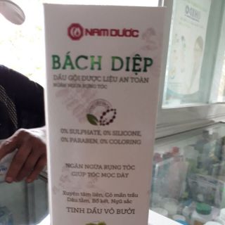 Dầu gội bách diệp_ ngăn rụng tóc