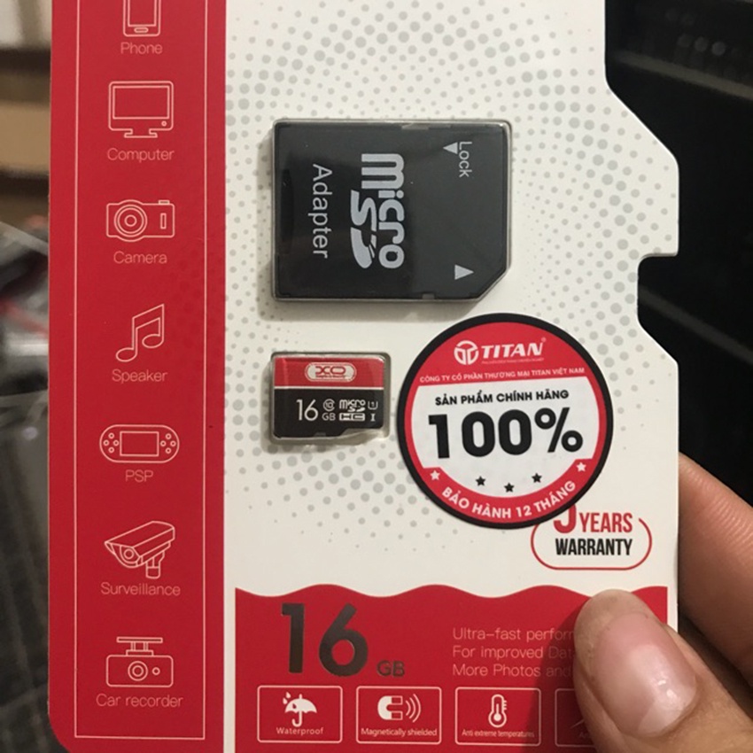 Thẻ nhớ micro SD Thẻ nhớ tốc độ cao cho điện thoại máy tính class 10 XO - Hàng chính hãng