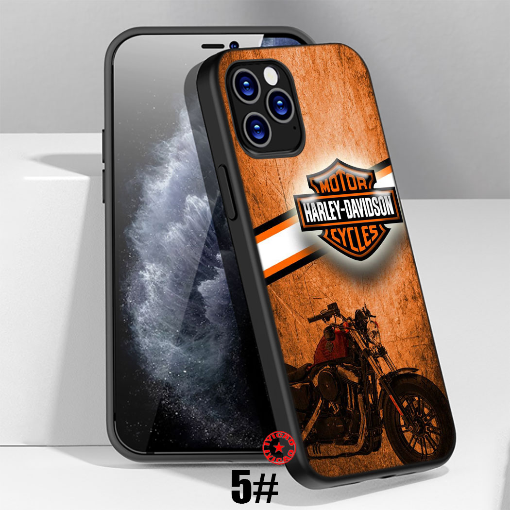 Ốp Điện Thoại Hình Harley Davidson Cho Iphone 11 12 Pro Max SE 76QK