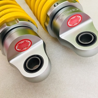 Phuộc sau RCB mẫu C xe Wave / Fu /Dream - ty Trắng
