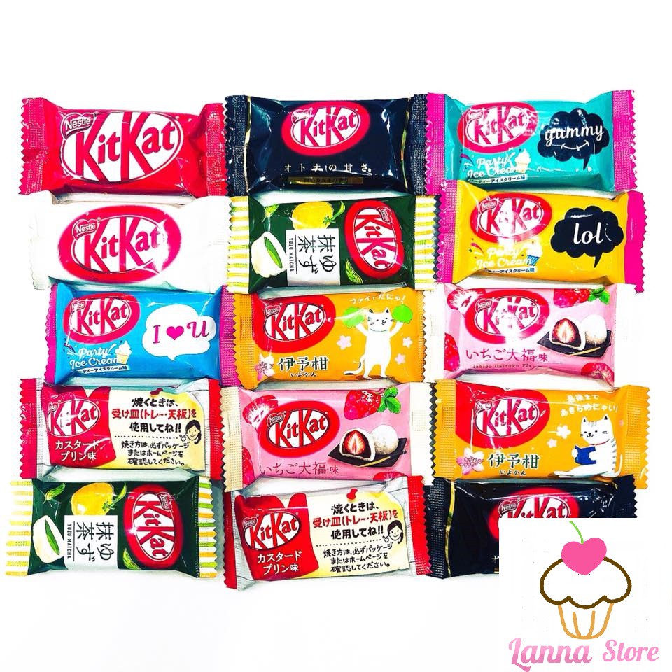 [SIÊU HOT] Tổng Hợp 18 loại KITKAT siêu ngon - NHẬT BẢN