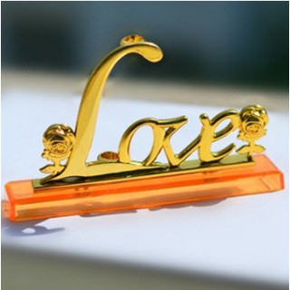 Hoa hồng 3D mạ vàng Love