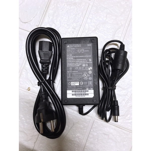 Nguồn Delta 12v5A, 12V10A, 12V 10A, 12V-10A EPS – 10 hàng hãng tặng kèm dây nguồn, hàng chuẩn cam kết chất lượng.