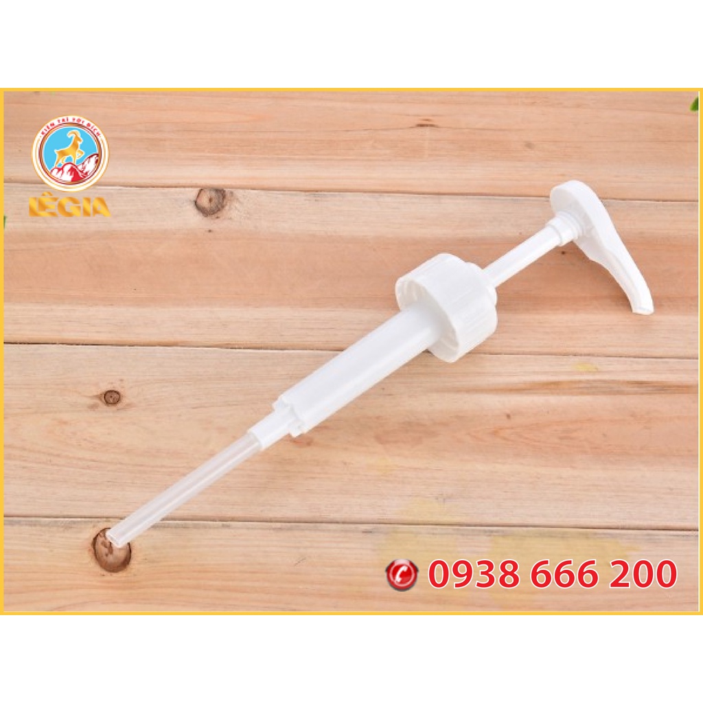 Bình Bơm Siro & Sugar Có Vòi Dung Tích 1600ml - Bình Nhựa