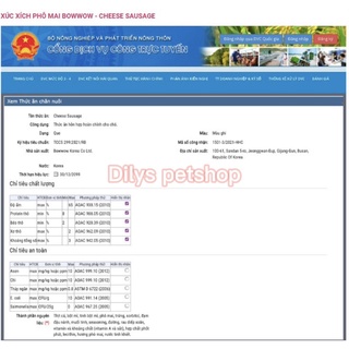 XÚC XÍCH PHÔ MAI BOW WOW HÀN QUỐC