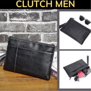 Ví cầm tay nam-BH 24 tháng- clutch Nam phong cách Hàn Quốc-ngăn chứa đồ siêu rộng