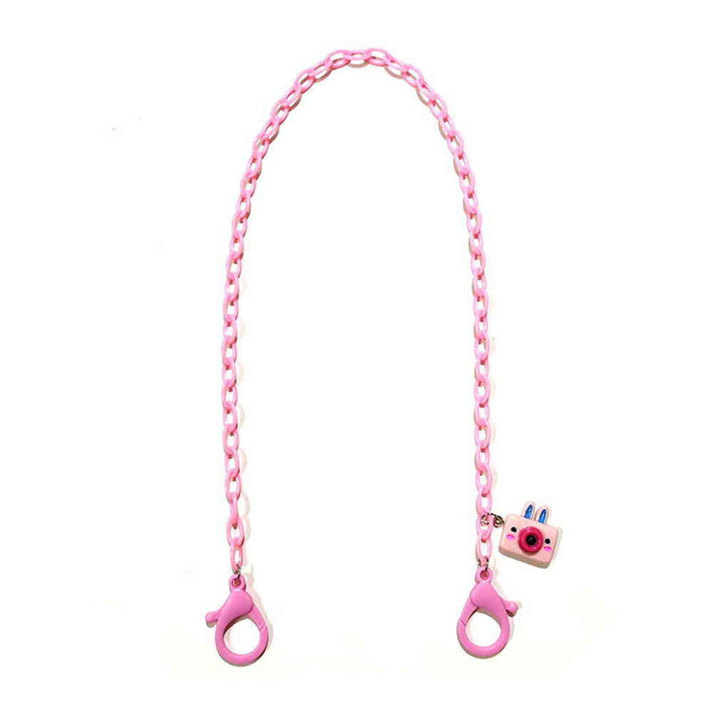 58cm Candy Color Acrylic Fashion Women Children Face Shield Chain Glasses Chain Anti-lost Lanyard Chain Jewelry