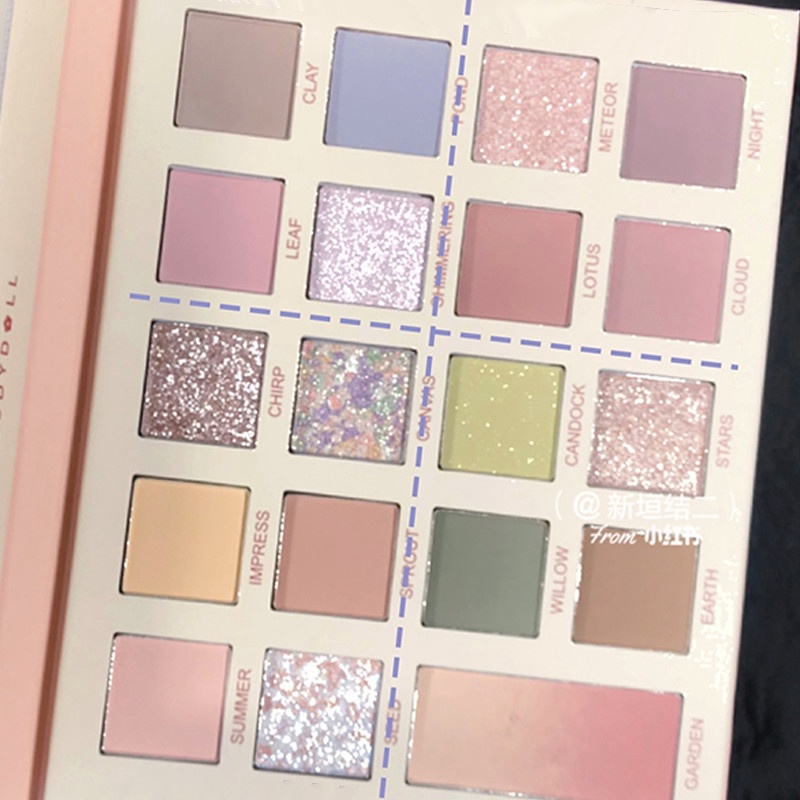 [Hàng mới về] Bảng phấn mắt Monel's Dreamland 20 màu hiệu ứng lì và ánh nhũ cực chuẩn thời trang | BigBuy360 - bigbuy360.vn