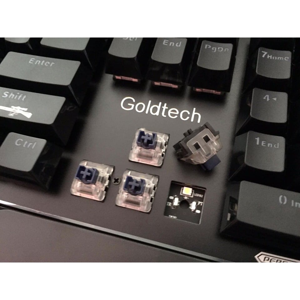 ✅ Phím cơ quang học Goldtech LK185 chống bụi, chống nước tuyệt đối