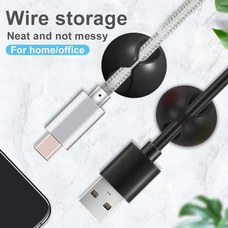 1 Dụng Cụ Kẹp Giữ Dây Cáp Bằng Silicone