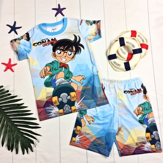 Bộ thun conan bé trai cá tính
