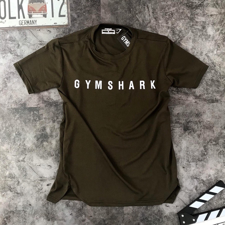 Áo thun tập gym nam gymshark – áo thun thể thao nam gymshark cao cấp v13