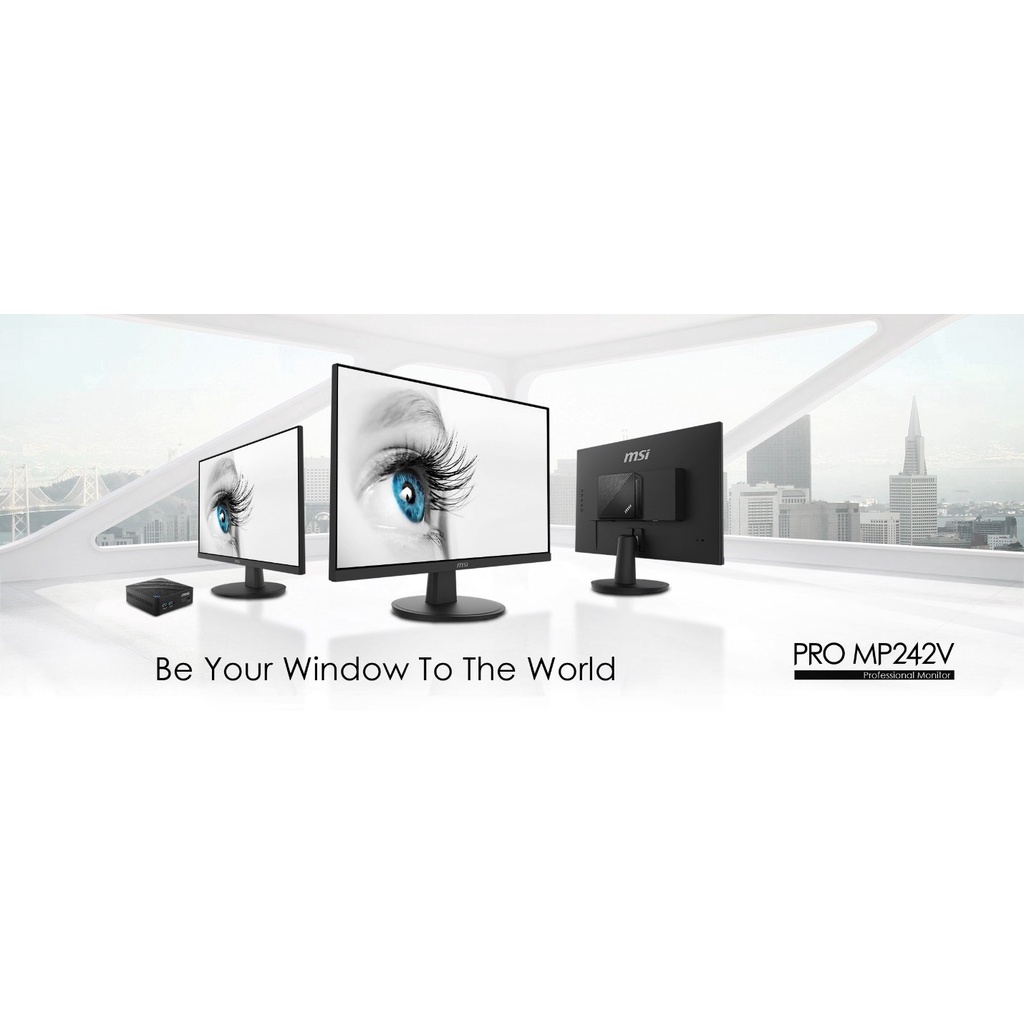 Màn hình máy tính MSI PRO MP242 23.8 inch FHD IPS