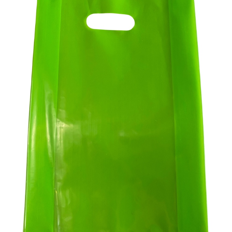 Túi nilon hột xoài PE màu xanh lá hàng loại 1 bóng dẻo 1kg( nhận in ấn thiết kế theo yêu cầu-free thiết kế)