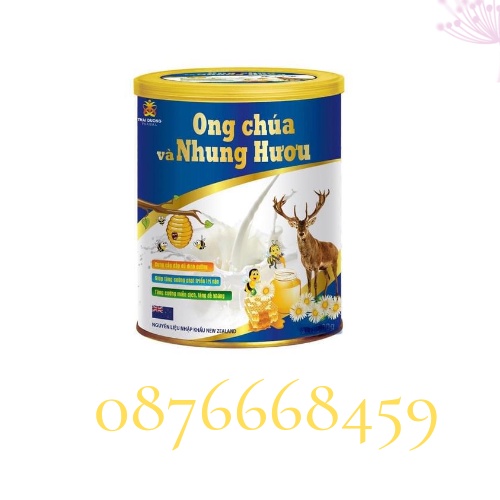 Sữa ong chúa và nhung hươu tăng cường sức đề kháng