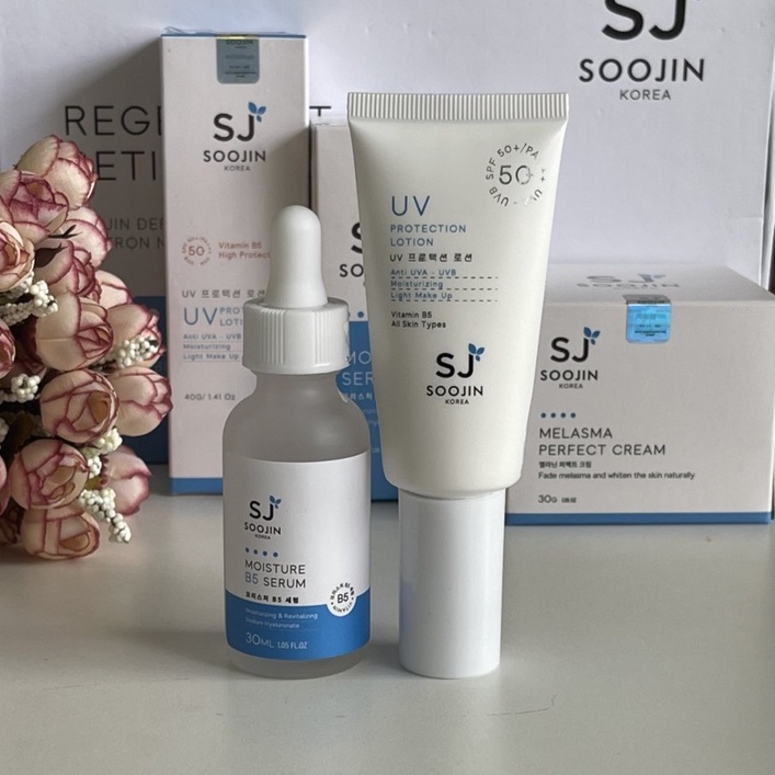 Kem Chống Nắng Nâng Tone Da-Không Gây Bí Da - Mềm Mịn Da SOOJIN SPF50+/ PA +++ | BigBuy360 - bigbuy360.vn