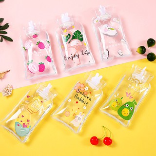 Túi Sưởi Chườm Nóng Lạnh Giải Nhiệt Dáng Chữ Nhật Họa Tiết Hoạt Hình Trái Cây Bơ Dâu Trong Suốt Cute - Cocobee Shop