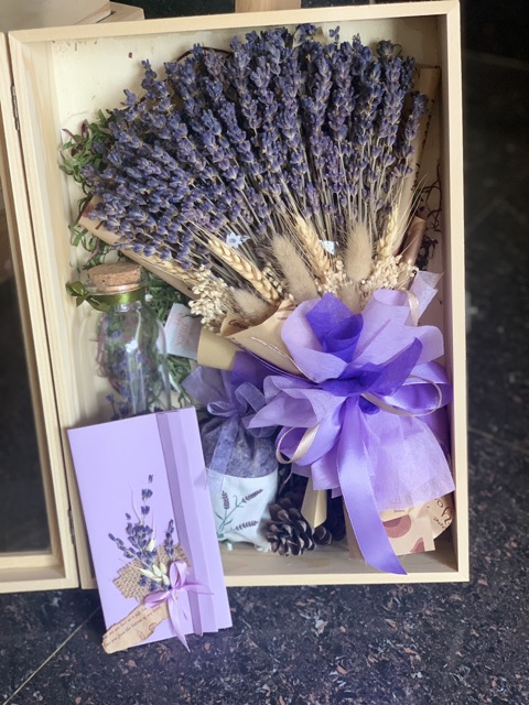 Hộp quà hoa lavender ( combo đặc biệt) | BigBuy360 - bigbuy360.vn