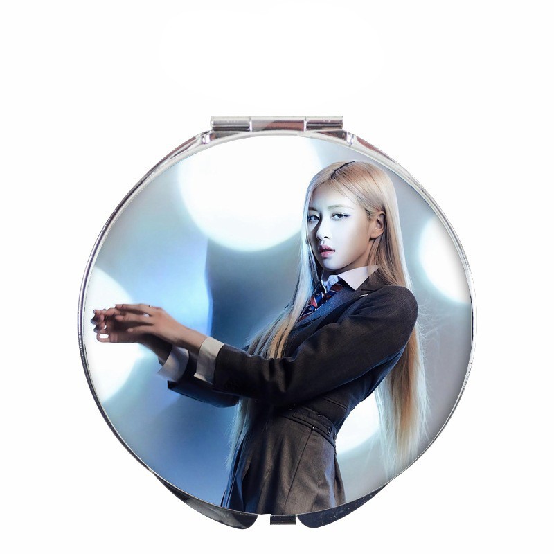 Gương tròn IN HÌNH Blackpink ver The Show bỏ túi cầm tay 2 mặt dễ thương tiện lợi quà tặng độc đáo