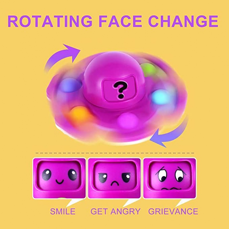 Con quay đồ chơi Fidget Spinner hình dáng bạch tuộc giúp giảm stress cho trẻ