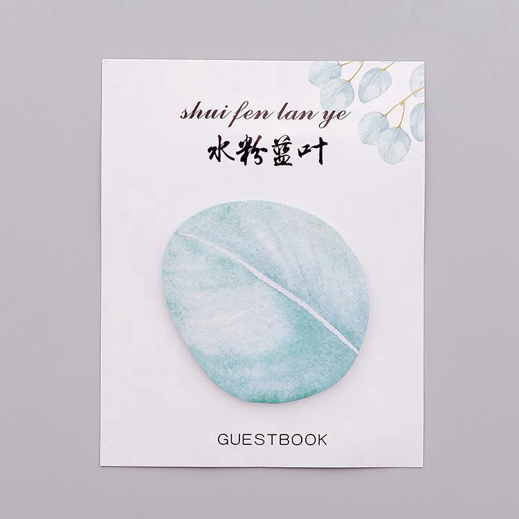 Giấy Ghi Chú Hình Chiếc Lá Đáng Yêu