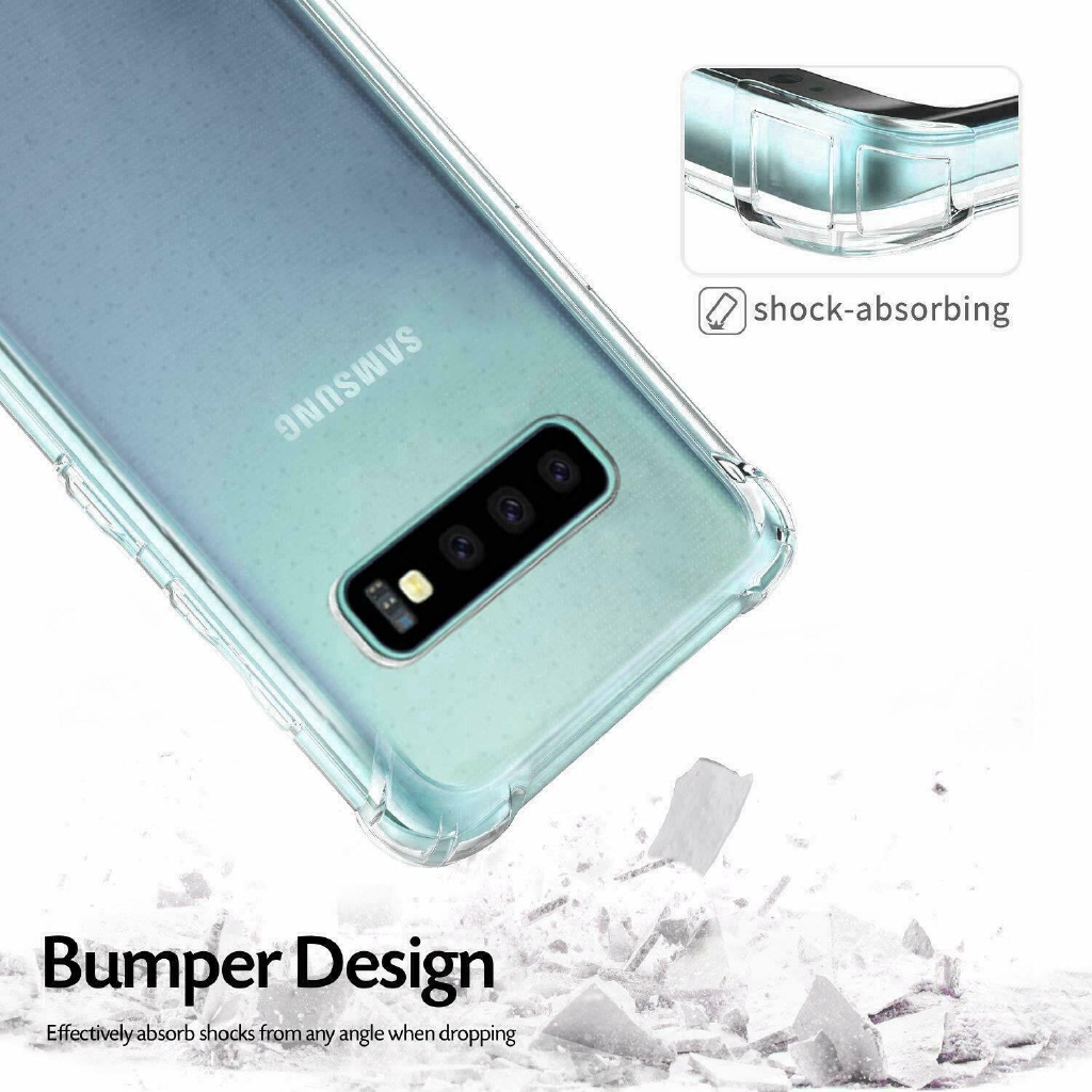 Ốp điện thoại trong suốt chống sốc chất lượng cao cho Samsung Galaxy Note 9 Note 8 S9 S8 S10 S10