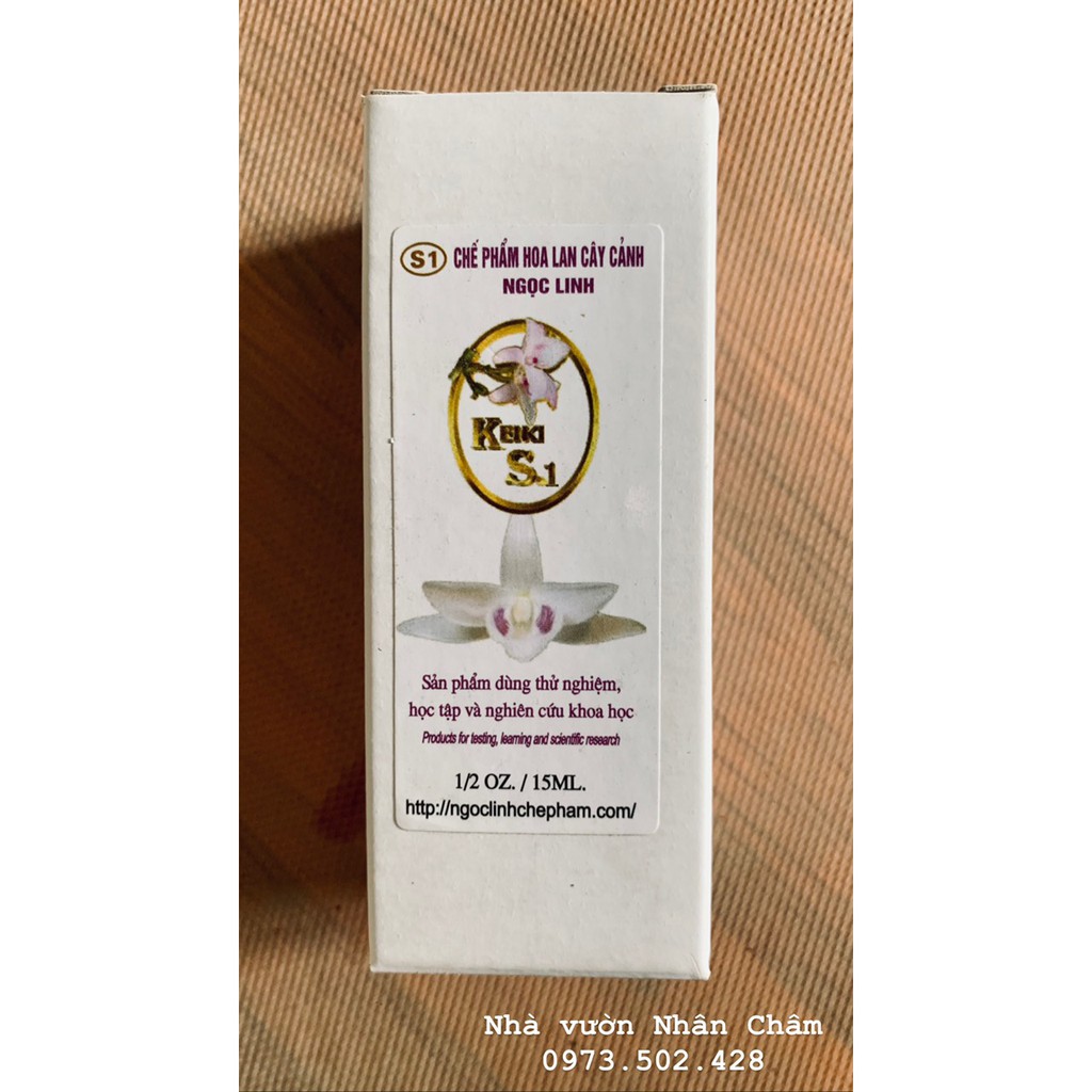 Keiki S1 Ngọc Linh : kích ki từ cuống hoa lọ 15ml