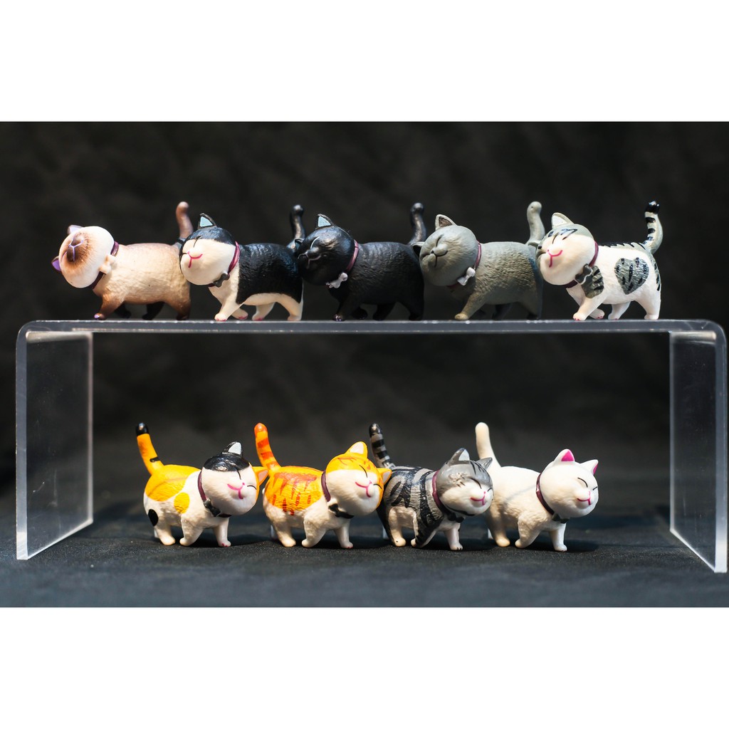 Mô hình mèo tsum tsum set 9 con mèo đáng yêu