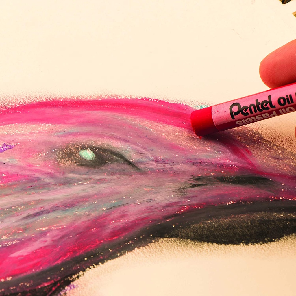 Sáp dầu Pentel 25/36/50 màu, Oil Pastels