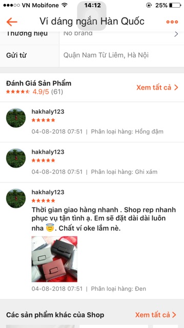 Ví dáng ngắn Hàn Quốc( xả lỗ vốn) | BigBuy360 - bigbuy360.vn