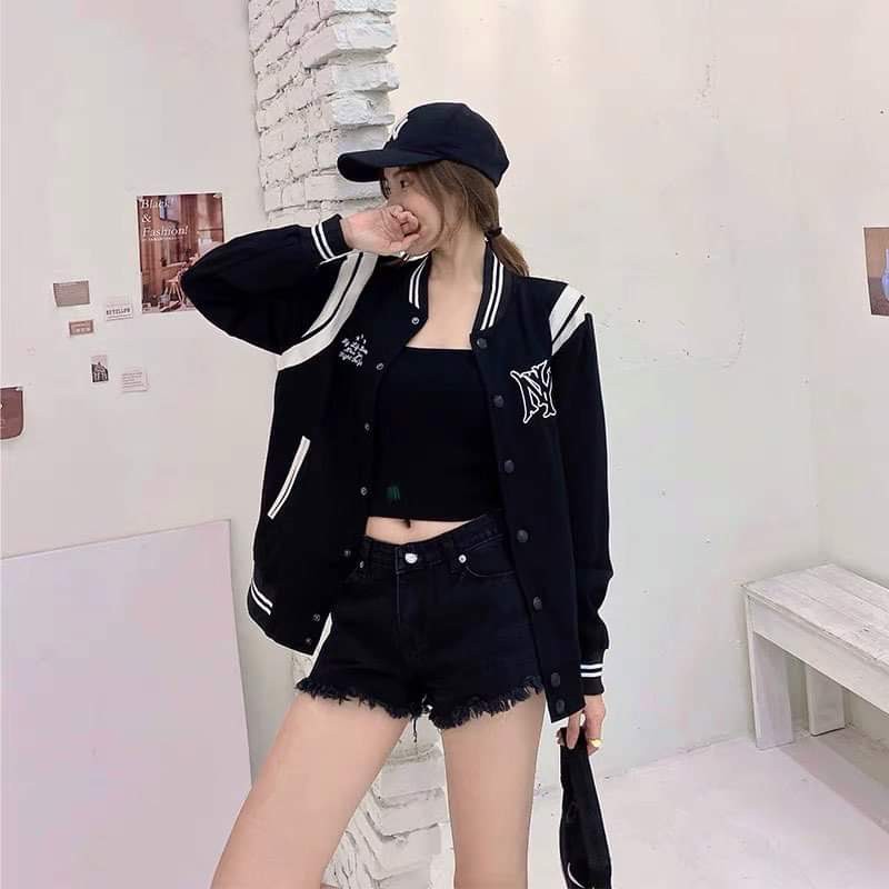 ÁO KHOÁC MLBNY BOMBER TEDDY