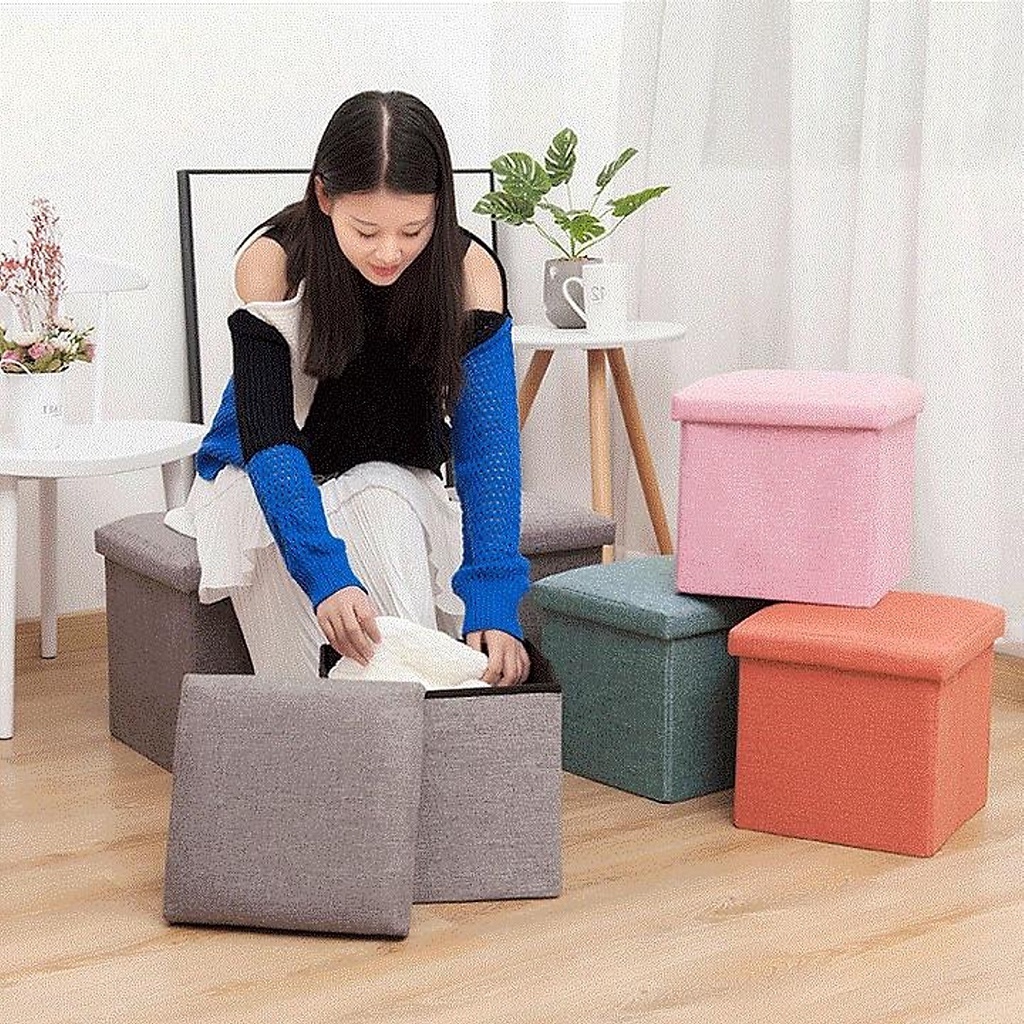 DODODIOS ghế ngồi sofa kiêm hộp đựng đồ đa năng, ghế đôn Hàng chính hãng