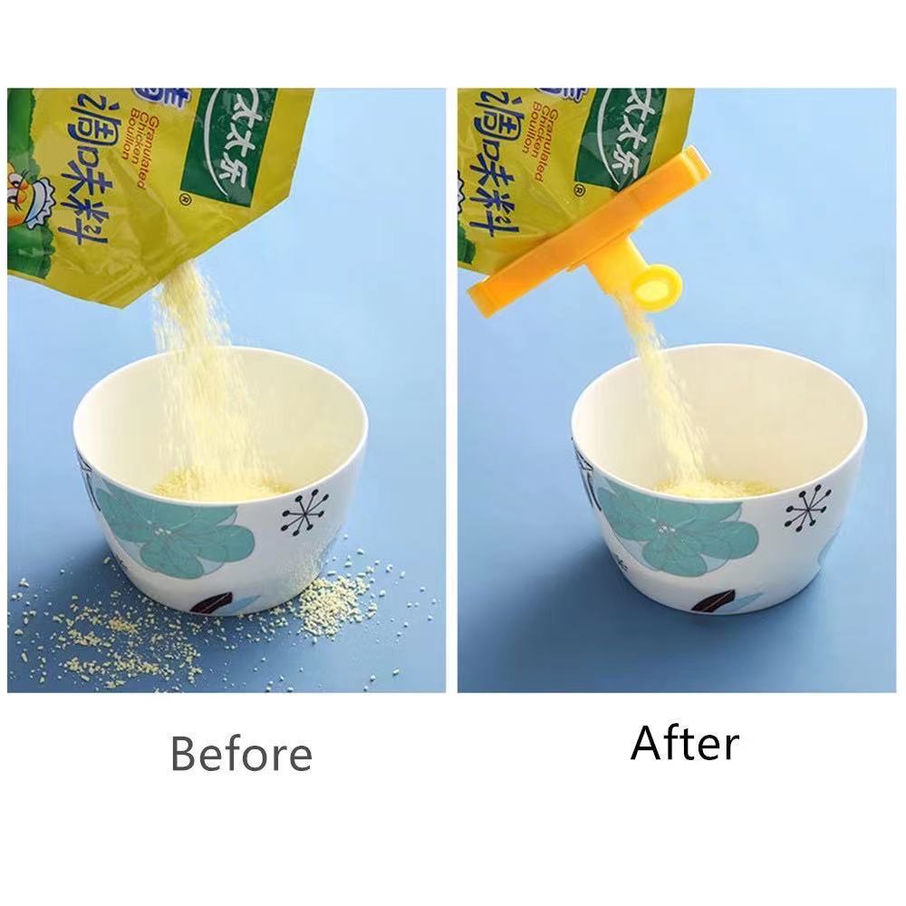Bộ 5 Dụng Cụ Đóng Gói Thực Phẩm Kèm Đầu Bịt + 1 Đĩa