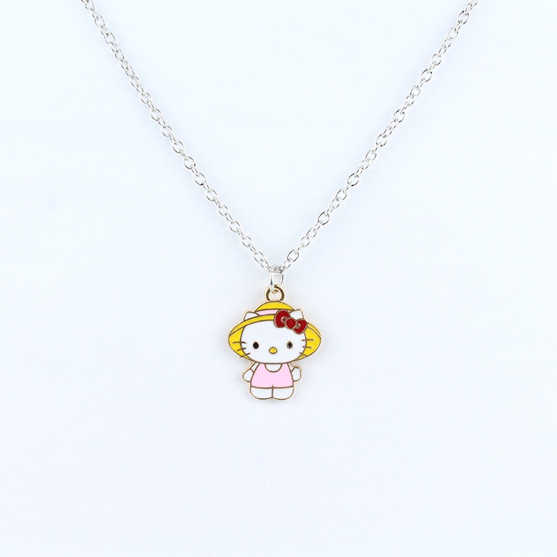 Vòng cổ Mặt Mèo Hello Kitty Dễ Thương