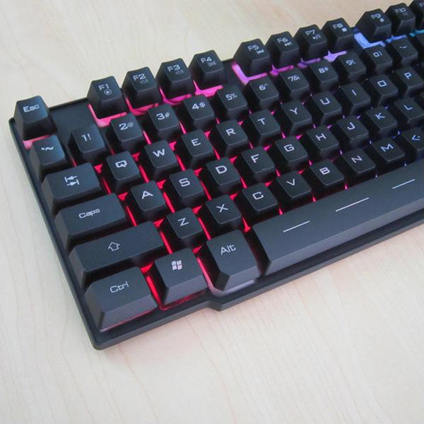 BÀN PHÍM GAME BOSSTON G803 LED ĐA MÀU