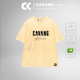 Áo thun cavang love solider - black - unisex