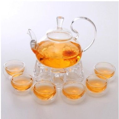 Bộ ấm trà thủy tinh chịu nhiệt BAT 211 | BigBuy360 - bigbuy360.vn