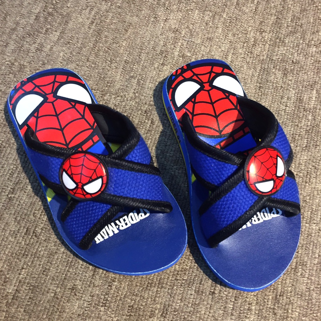 Dép Siêu Nhân Nhện Cho Bé Trai Quai Chéo Sành Điệu Chính Hãng Cartoon Agency Thái Lan