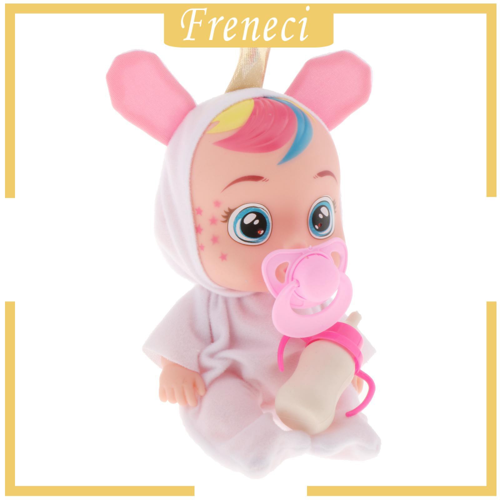 [FRENECI] Baby Alive Dolls Interactive Crying Baby Doll for Girls and Boys Aged 3 and Up Birthday Gift Interactive Dolls Toys