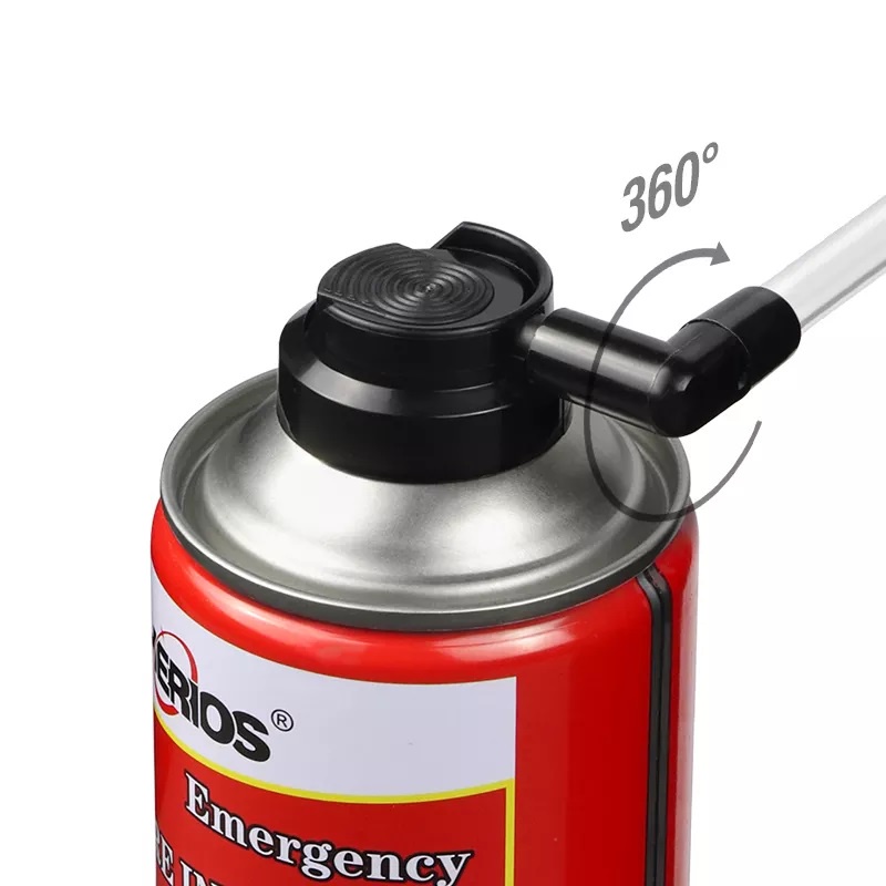 Keo Tự Vá Lốp Ô Tô Xe Máy -  Bơm Vá Lốp Không Săm, Có Săm - An Toàn, Nhanh, Tiết Kiệm - Herios Tire Inflator [MILOZA]