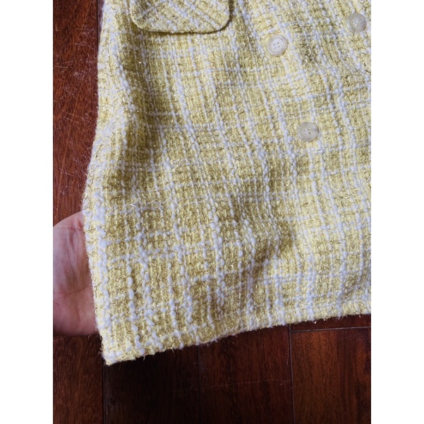 Chân váy dạ tweed