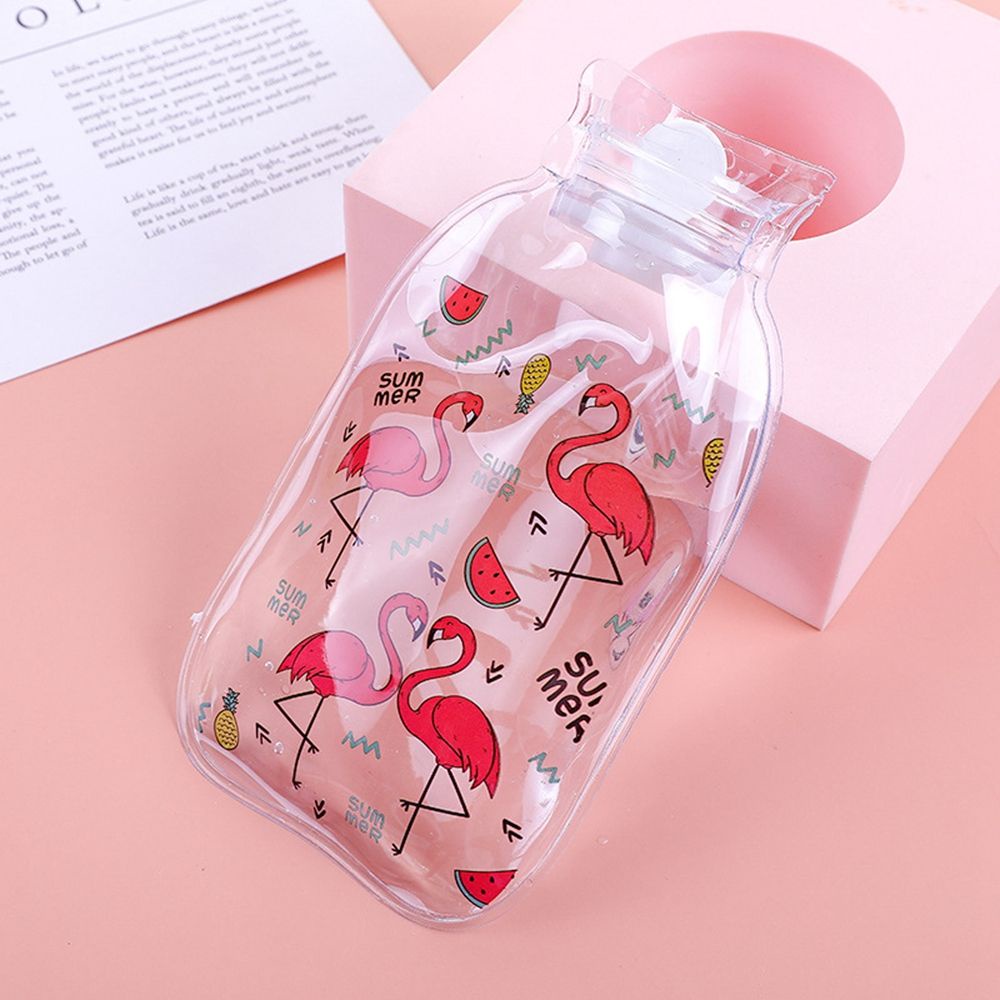 Bình đựng nước nóng chườm nóng giữ ấm màu trong suốt làm từ pvc có thể tái sử dụng