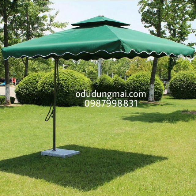 Ô LỆCH TÂM VUÔNG 2M5X2M5 Hàng nhập khẩu loại 1 ( Đã bao gồm chân đế bánh xe )