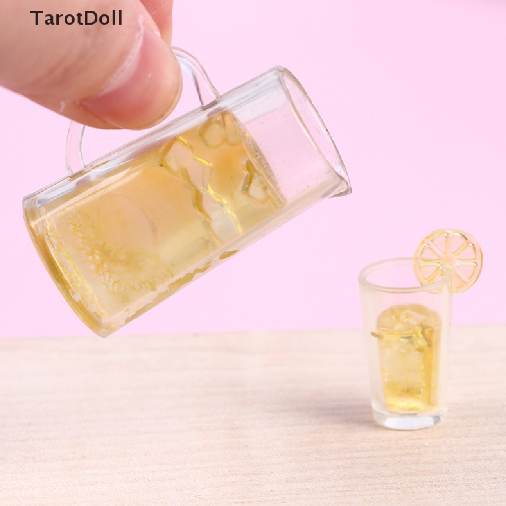 Ly Nước Ép Trái Cây / Nước Ép Trang Trí Nhà Búp Bê 1: 12