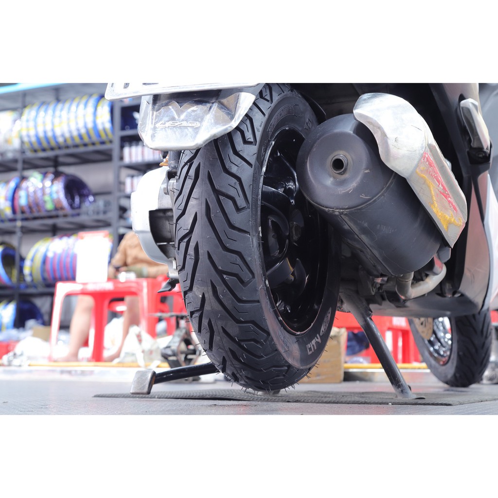 Vỏ Michelin City grip 100/90-10 bánh sau xe Lead, SCR, Elizabeth, Spacy