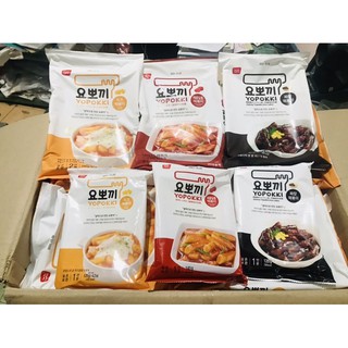 Bánh gạo Hàn Quốc Yopokki Topokki gói 140g/280g