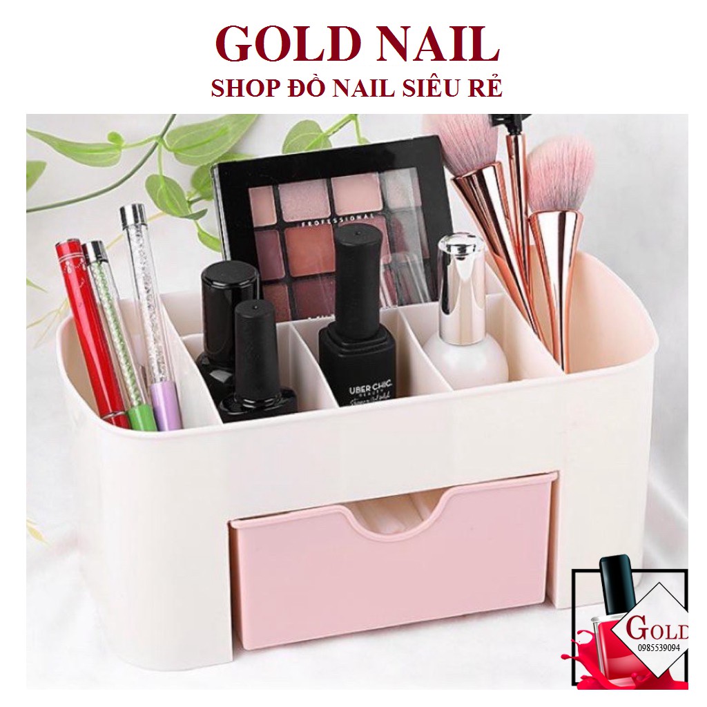 Hộp đựng dụng cụ Nail, kệ đựng mỹ phầm